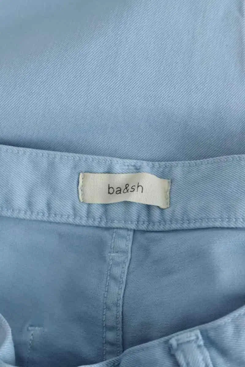Shorts Bash Bleu en Coton