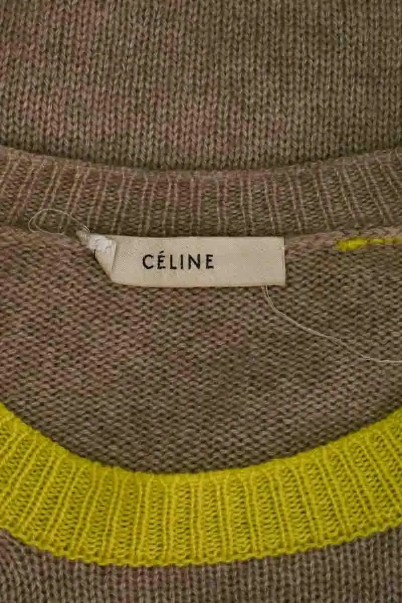 Pull Celine Beige en Cachemire