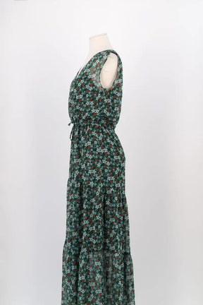 Robe Gerard Darel Vert en Synthétique