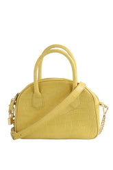 Sac à main The Kooples Jaune en Cuir - Seconde Main