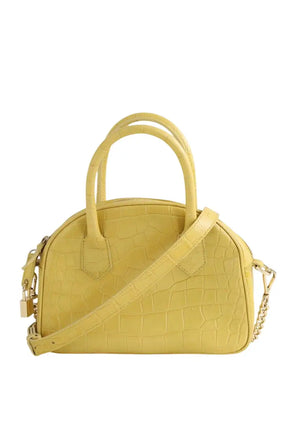 Sac à main The Kooples Jaune en Cuir - Seconde Main