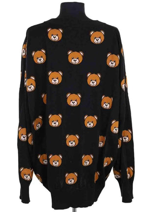 Cardigan Moschino Noir en Coton