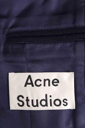 Manteau Acne Studios Bleu en Laine