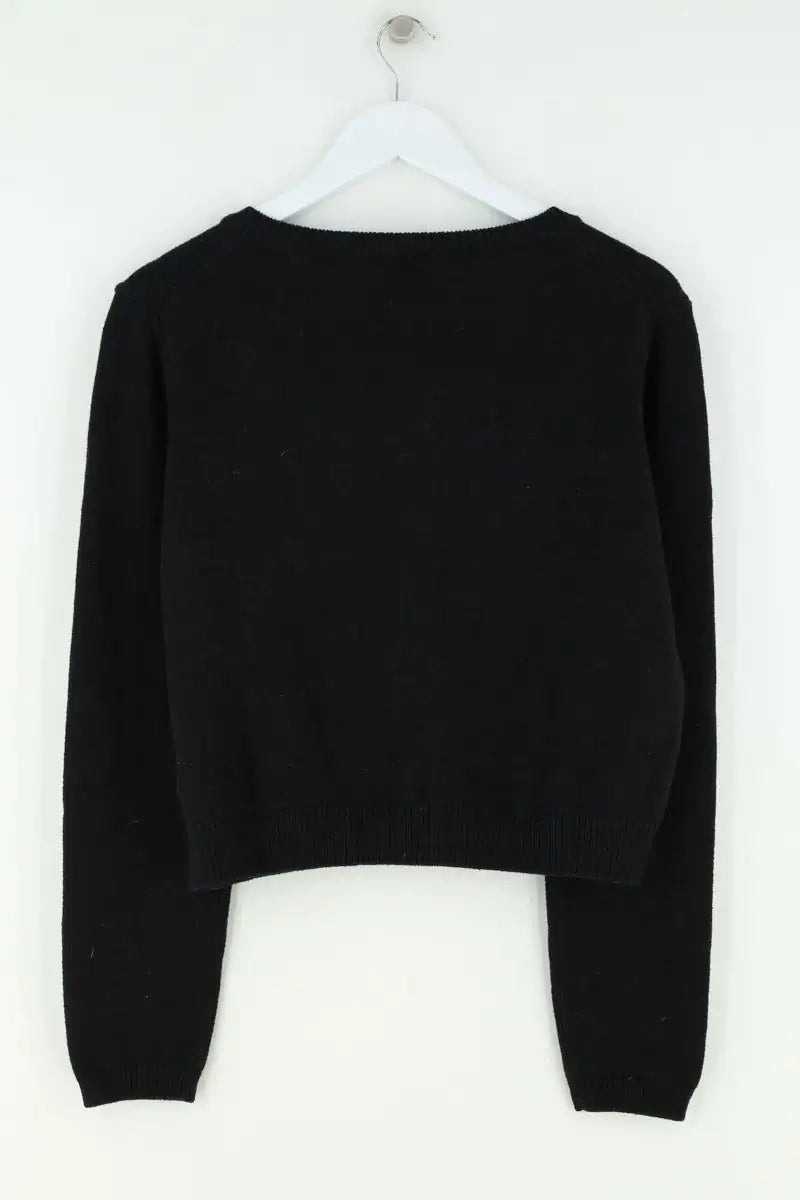 Cardigan Reformation Noir en Coton