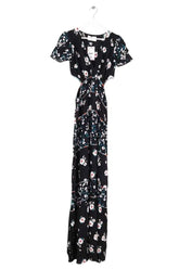 Robe Ba&Sh Noir en Synthétique, taille XS - Seconde Main