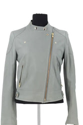 Veste Yves Salomon Vert en Synthétique, taille S - Seconde Main