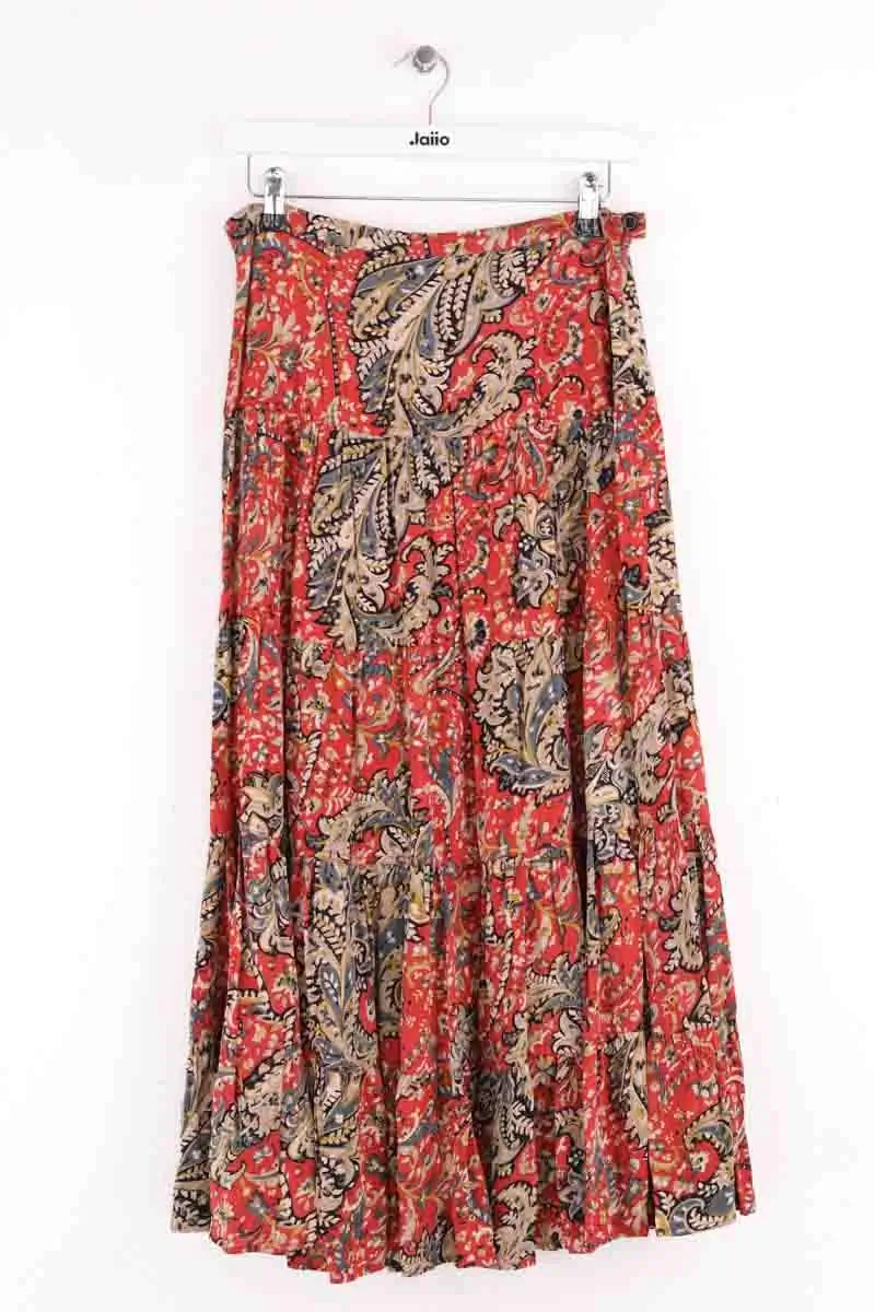 Jupe Laurence Bras Rouge en Viscose