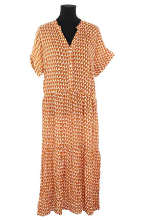 Robe Devernois  Orange