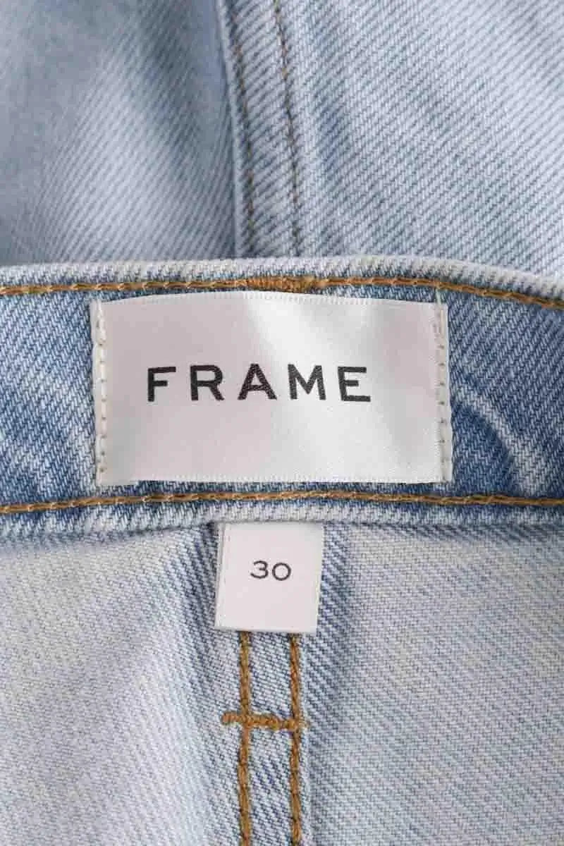 Mini short Frame Bleu en Coton