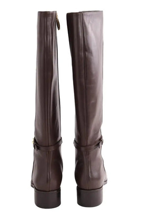 Bottes LK Bennett Marron en Cuir