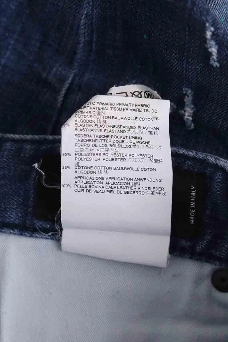 Jean slim Dsquared2 Bleu en Coton