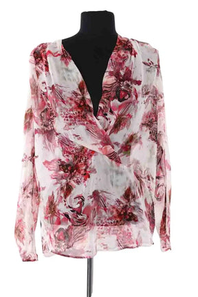 Blouse Iro Rose en Viscose, taille S - Seconde Main
