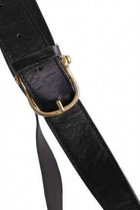 Sac à bandoulière Celine Triomphe Vintage Noir en Cuir