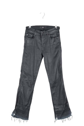 Pantalon droit 7 For All Mankind  Noir