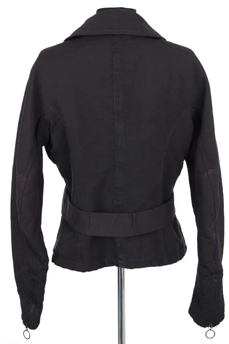 Blouson cintré Emporio Armani Noir en Coton