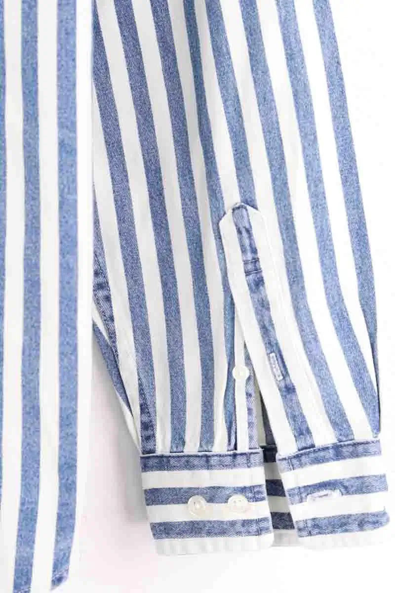 Chemise Supreme Bleu en Coton