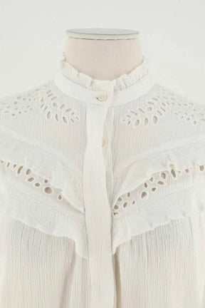 Blouse Isabel Marant Étoile Blanc en Coton