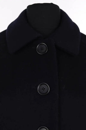 Manteau Maje Marine en Laine