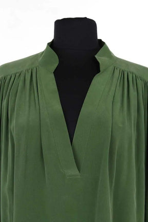 Blouse Vanessa Bruno Vert en Soie