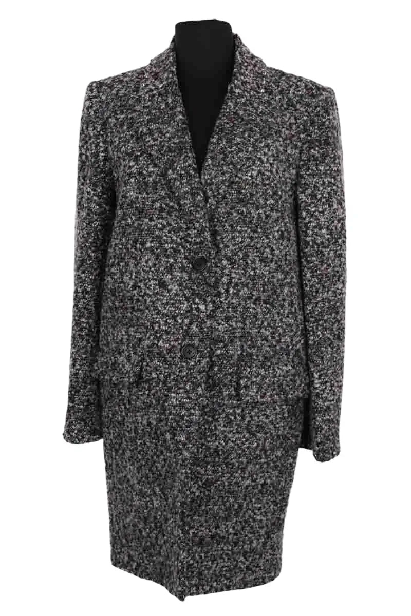 Manteau Zadig & Voltaire Gris en Laine, taille M - Seconde Main