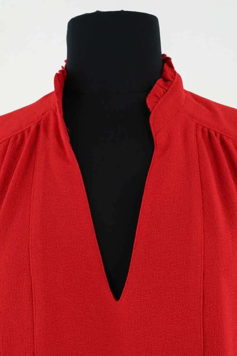 Blouse Ba&Sh Rouge en Synthétique
