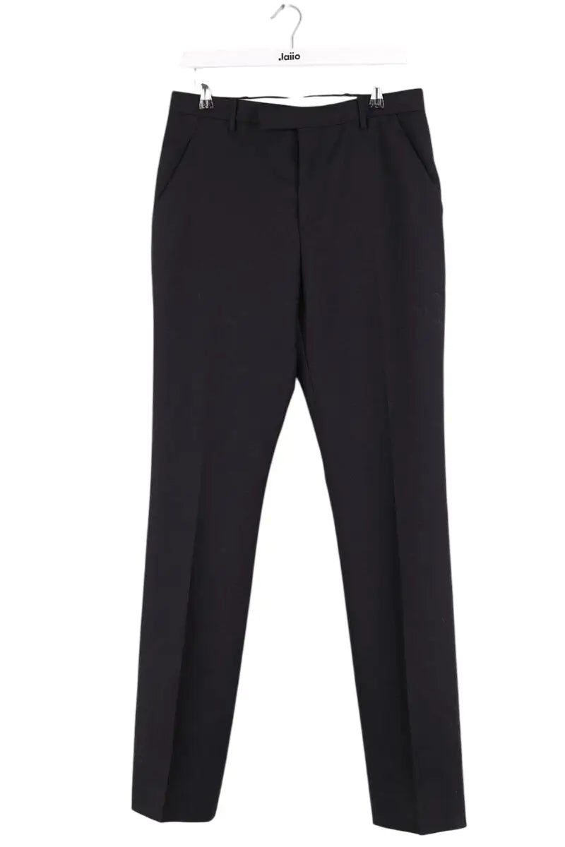 Pantalon droit Louis Vuitton Noir en Laine, taille L - Seconde Main