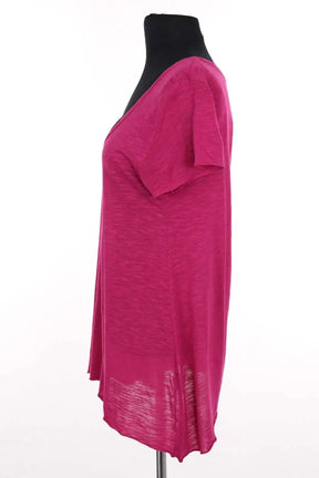 Top American Vintage Rose en Coton