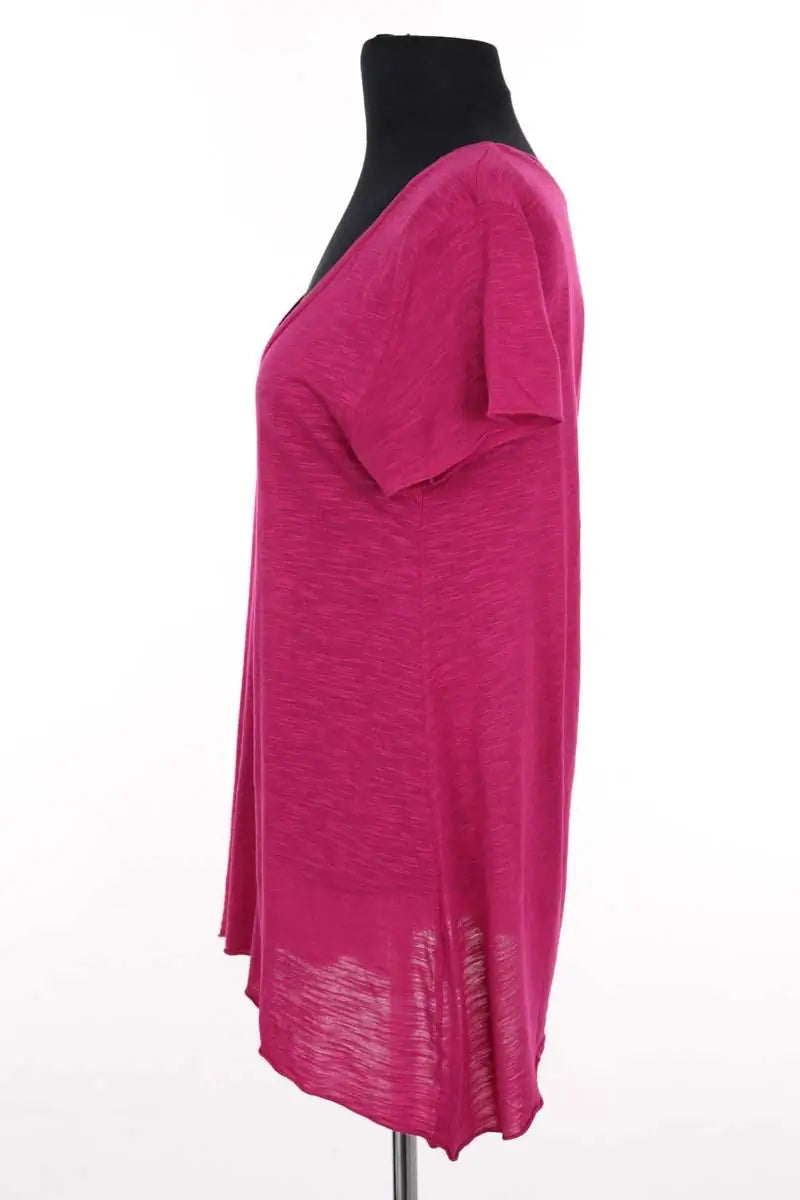 Top American Vintage Rose en Coton