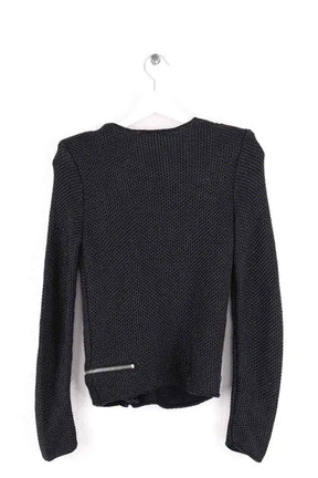 Gilet Maje Noir en Coton