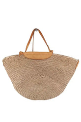 Cabas Maison 123 Beige en Osier - Seconde Main