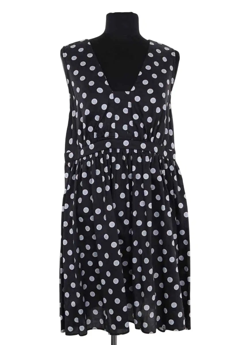 Robe Tara Jarmon Noir en Coton, taille XL - Seconde Main