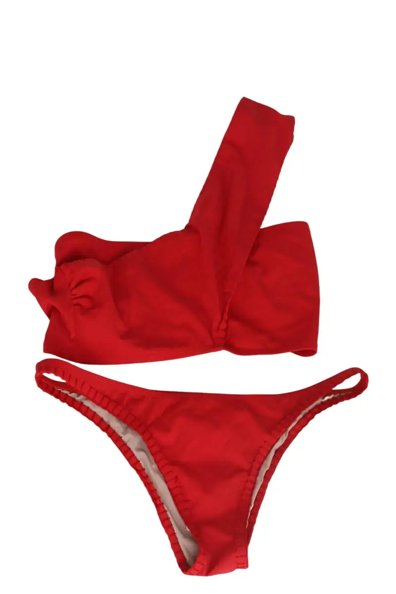Maillot de bain Kiohne Rouge en Synthétique, taille XL - Seconde Main