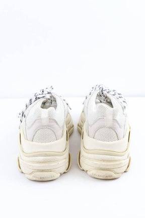 Baskets Triple S Balenciaga  Blanc