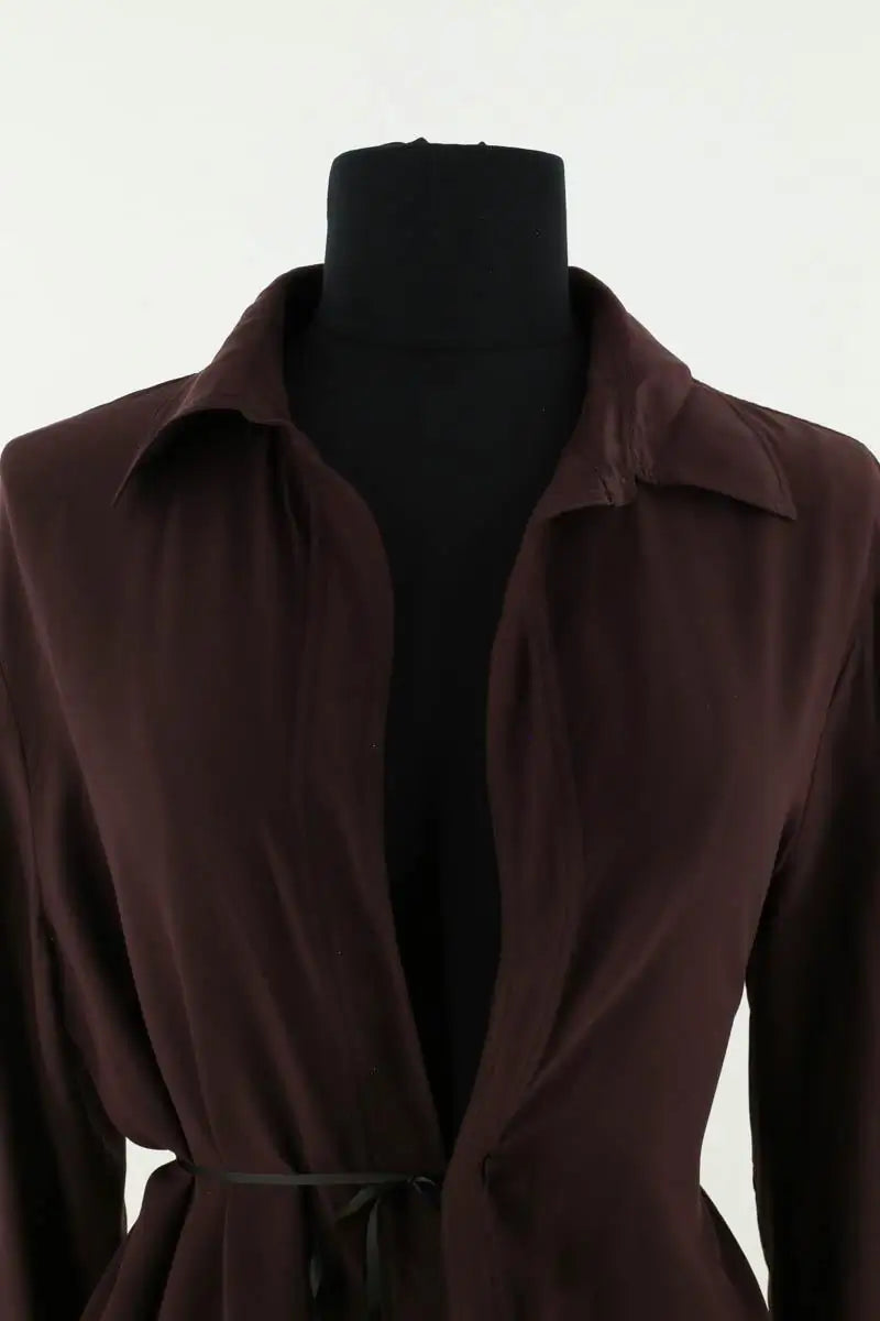 Chemise Gucci Marron en Soie