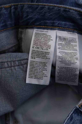 Droit Calvin Klein  Bleu
