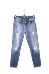 Droit 7 For All Mankind  Bleu