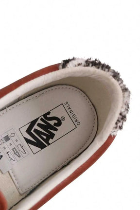 Baskets basses Vans Marron en Cuir