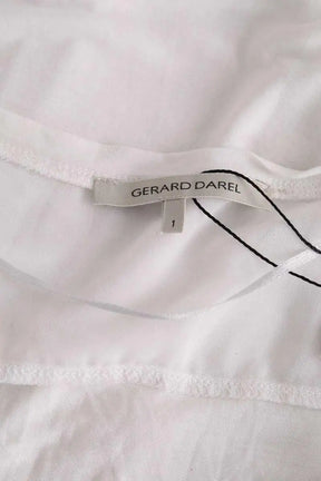 T-shirt Gerard Darel Blanc en Viscose