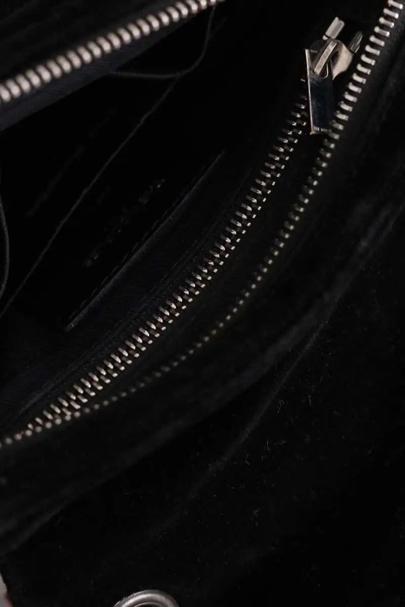 Sac à bandoulière The Kooples Noir en Velours