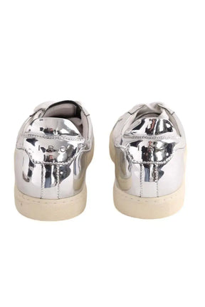 Baskets Iro Argent en Cuir