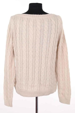 Pull Liu Jo Ecru en Synthétique