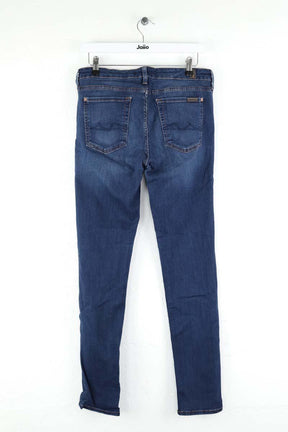 Slim 7 For All Mankind  Bleu