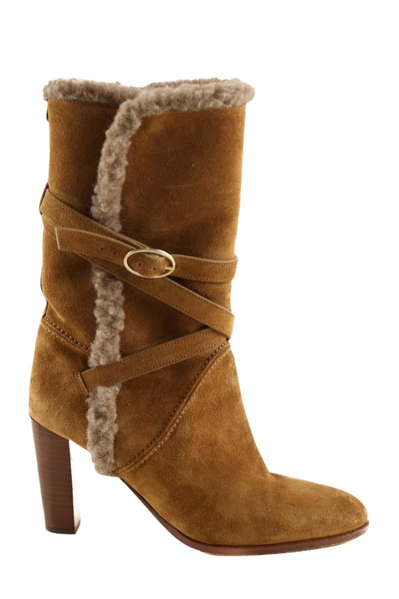Boots fourées Vanessa Bruno  Marron
