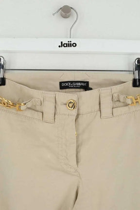 Pantalon Dolce & Gabbana Beige en Coton