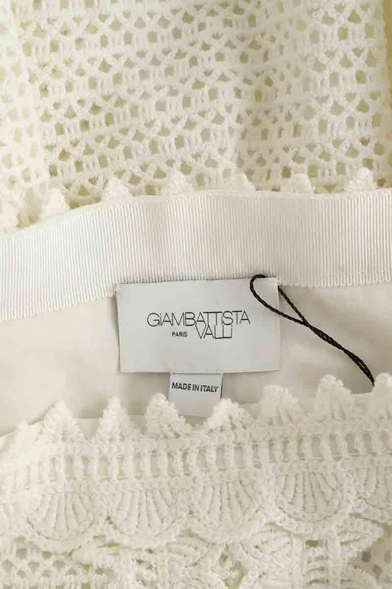 Mi-longueur Giambattista Valli  Blanc