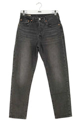 Jean droit Levi's 501 Anthracite en Coton, taille M - Seconde Main