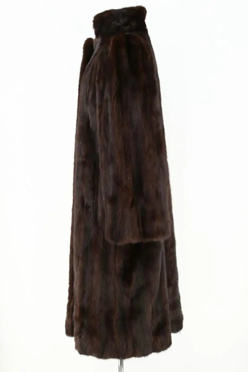 Manteau Balmain Marron en Fourrure