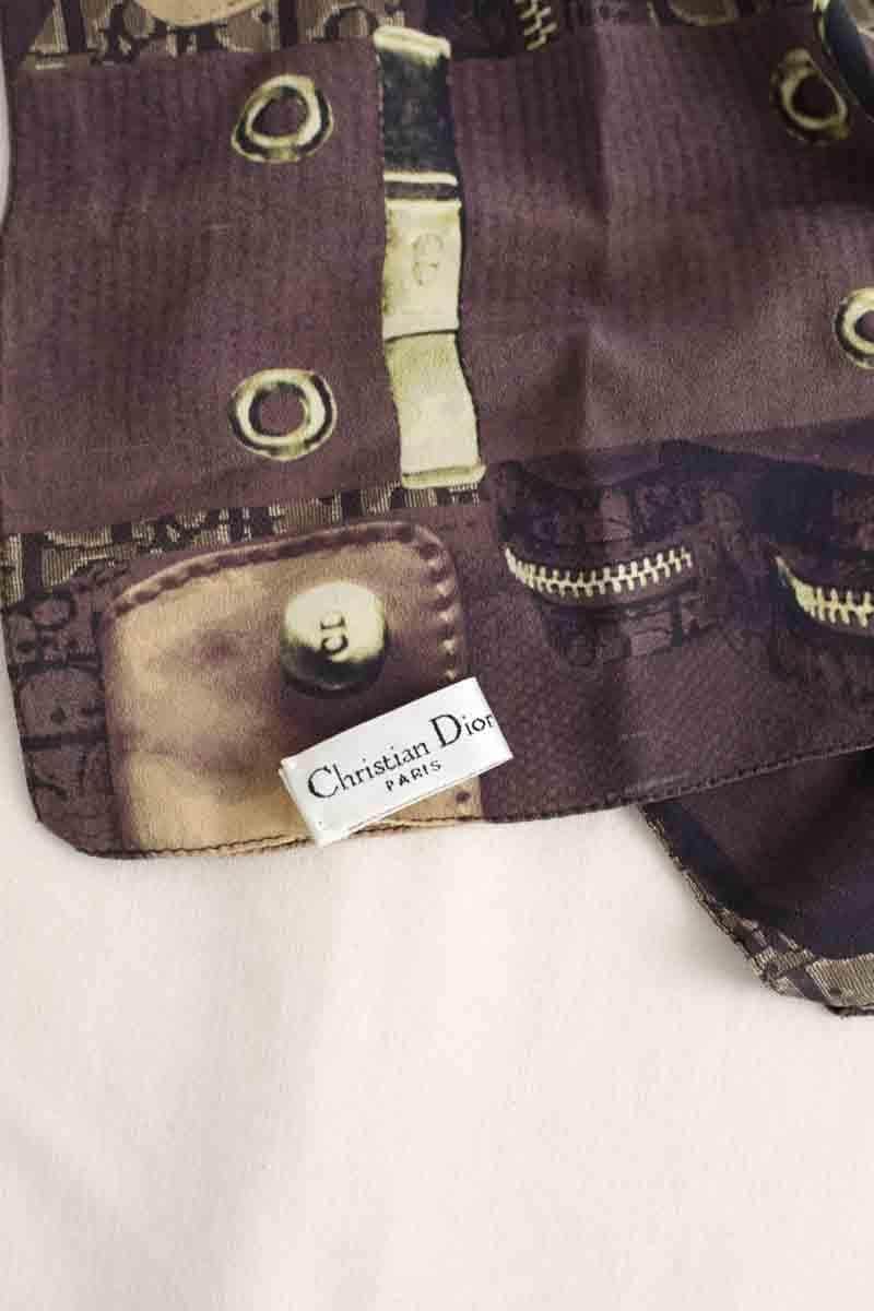 Carrés Dior  Marron