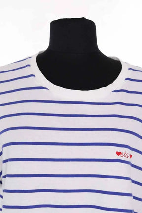 T-shirt Sézane Blanc en Coton