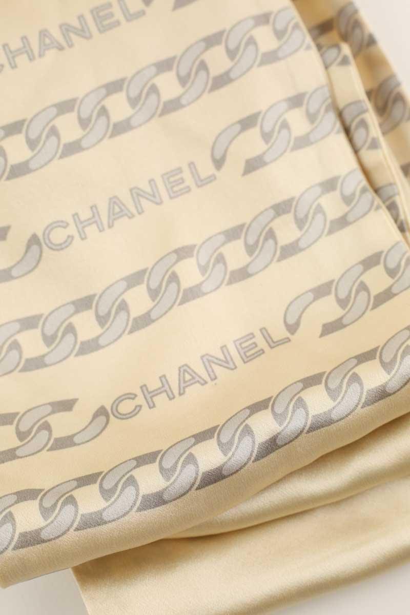 Foulard Chanel  Beige
